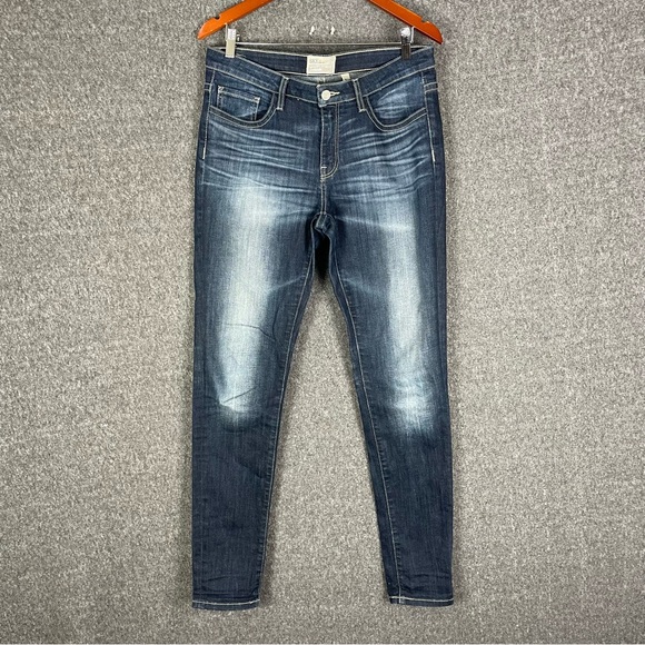 BKE denim Payton Skinny Women’s 29 Long Mid Rise Blue Jeans Casual Western - Picture 2 of 14